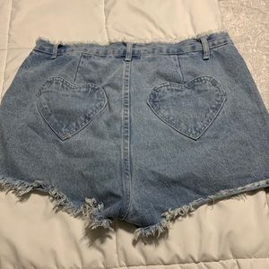 jean shorts